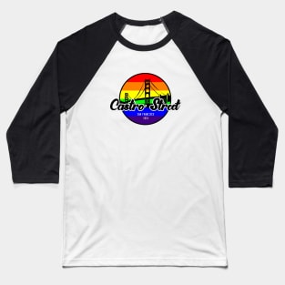 Team Rainbow LGBT Castro street Baseball T-Shirt